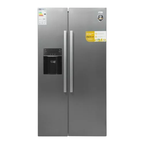 REFRIGERATEUR ELACTRON SIDE BY SIDE 2PORTES AVEC DISTRIBUTEUR D’EAU ET DE GLACON  EL-48SBSX