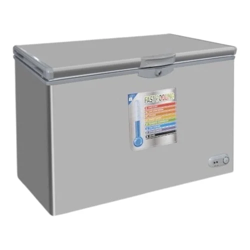 CONGELATEUR SMART TECHNOLOGY HORIZONTAL 350LITRES AVEC VITRE GRIS STCC320V W