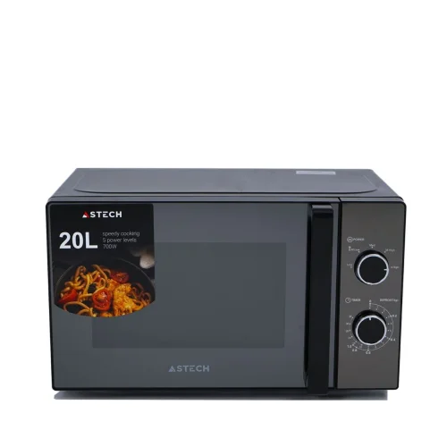 MICRO ONDE ASTECH 20LITRES NOIR GRIS 20MAD4 