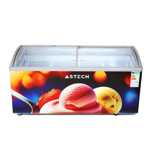 CONGELATEUR ASTECH HORIZONTAL 600LITRES VITRINE FH602SCAA
