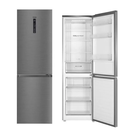 REFRIGERATEUR HAIER COMBINE 3TIROIRS SILVER HDR3619FNMN