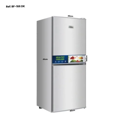 REFRIGERATEUR DESKA COMBINE 2TIROIRS 166LITRES PM GRIS BF166DKG