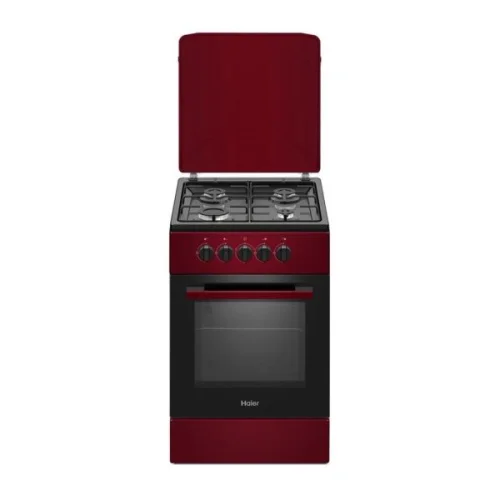 CUISINIERE HAIER 4FEUX 50X50 ROUGE HCR1040EGR