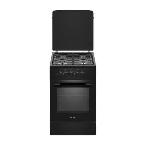 CUISINIERE HAIER 4FEUX 50X50 NOIR  HCR1040EGB