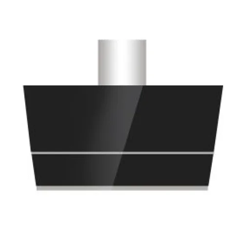 HOTTE DE CUISINE TECHNOLUX 90X60 AVEC SORTIE VERRE NOIR BG