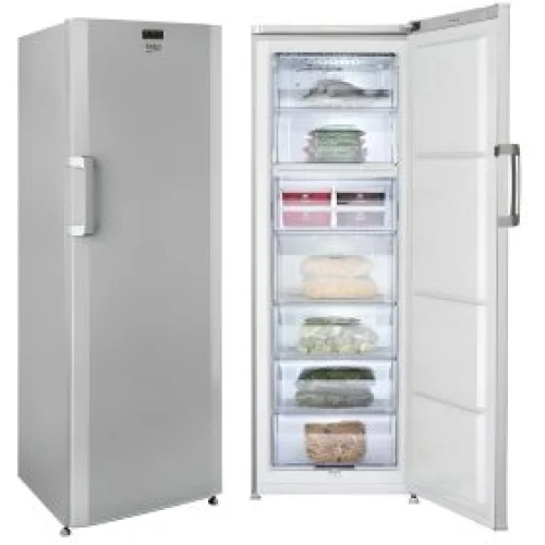 CONGELATEUR BEKO VERTICAL 7TIROIRS NOFROST SILVER RFNZ320L23S