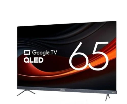 TELEVISEUR ASTECH 65 SMART ANDROID GOOGLE TV QLED SOUNDBAR 65GX350QD