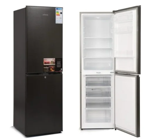 REFRIGERATEUR ASTECH COMBINE 4TIROIRS NOIR GRIS 260LITRES FC280-PS