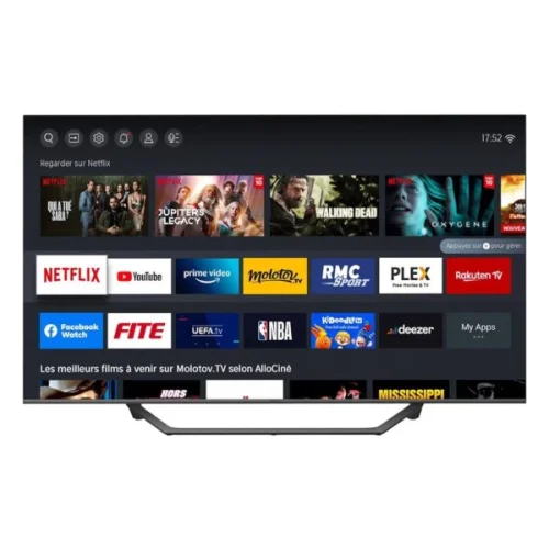 TELEVISEUR HAIER 65 POUCES QLED GOOGLE TV H65FUX