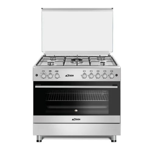 CUISINIERE ASTECH 5FEUX FULL OPTION MINUTERIE CK92CRM