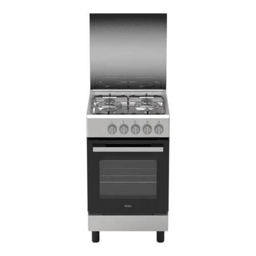 CUISINIERE HAIER 4FEUX 50X55 GRIS HCR1040EGS1
