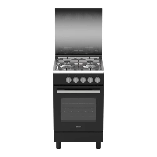 CUISINIERE HAIER 4FEUX 50X50 NOIR HCR1040EGB 
