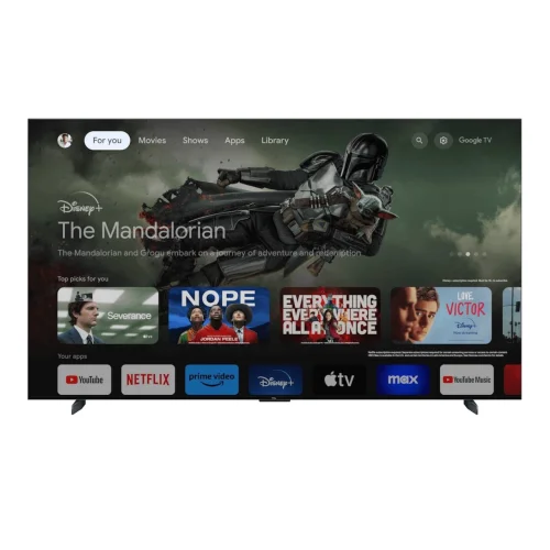  TELEVISEUR ELACTRON 85″ SMART QLED GOOGLE TV TS8501S