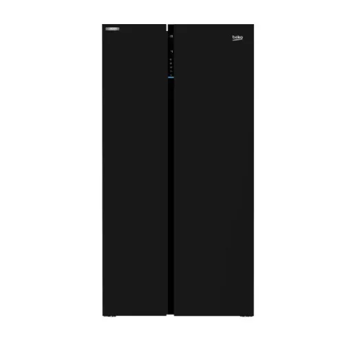 REFRIGERATEUR BEKO SIDE BY SIDE 2PORTES 640LITRES NOIR A++ GN164020GB 