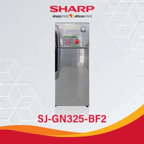 REFRIGERATEUR SHARP 2PORTES 325LITRES SILVER SJ-GN325-BF2,