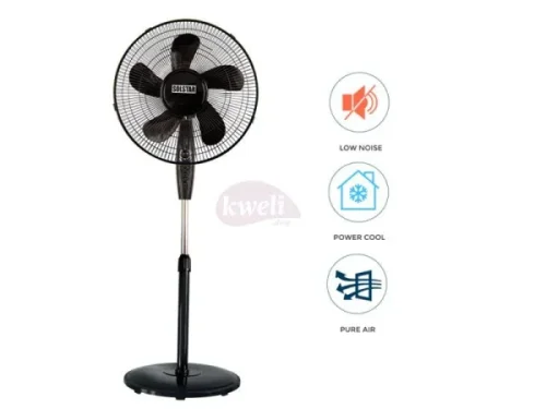 VENTILATEUR SUR PIED SOLSTAR 16POUCES SS FS 1627U-BK