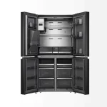 REFRIGERATEUR HISENSE SIDE BY SIDE 4PORTES 522L AVEC FONTAINE + ECRAN NOIR WIFI RC- 68WC4SB