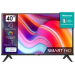 TELEVISEUR HISENSE 40 POUCES SMART 40A4K – Full HD – U4- NOIR
