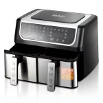 AIR FRYER RAF 10LITRES DOUBLE COMPARTIMENTS
