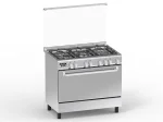 CUISINIERE 5FEUX FINIX 90X60 INOX G95ND-M