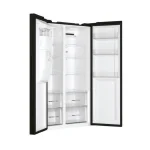 REFRIGERATEUR HAIER SIDE BY SIDE 2PORTES DIST GLACON NOIR HSR3918FIPB