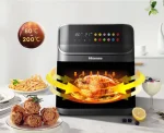 AIR FRYER HISENSE 6.7 LITRES FENETRE VISIBLE NOIR HO6AFBS2S3