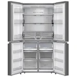 REFRIGERATEUR HISENSE SIDE BY SIDE 4PORTES 560LITRES VERRE COLORE RC-73WC4SW