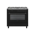 CUISINIERE ENDURO 5FEUX A GAZ 90X60 NOIR  RGC900TIBP