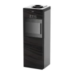 FONTAINE HAIER AVEC FRIGO NOIR HWDC24662R 