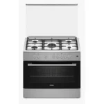 CUISINIERE HAIER 5FEUX 90X60 GRIS NOIR HCR6050EGS