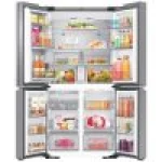 REFRIGERATEUR SAMSUNG SIDE BY SIDE 4PORTES 636LITRES AVEC ECRAN TACTILE RF65DG9H0ESREF 