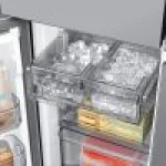 REFRIGERATEUR SAMSUNG SIDE BY SIDE 4PORTES 636LITRES AVEC ECRAN TACTILE RF65DG9H0ESREF 