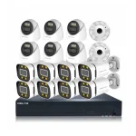 KIT 16 CAMERA CORALSTAR AVEC WIFI 2MP CS16hd