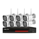 KIT 8 CAMERA CORALSTAR AVEC WIFI 3MP