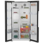 REFRIGERATEUR BEKO SIDE BY SIDE 2PORTES 640LITRES A++ GN164022XBR