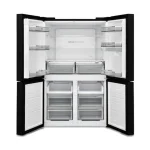 REFRIGERATEUR FINIX SIDE BY SIDE 620L 4PORTES NOFROST AVEC FONTAINE GRIS 620