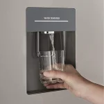 REFRIGERATEUR HAIER COMBINE 4TIROIRS AVEC FONTAINE SILVER 332SWD