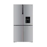 REFRIGERATEUR SMART TECHNOLOGY 4PORTES SIDE BY SIDE AVEC FONTAINE 560LITRES STR-689WS