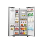 REFRIGERATEUR HISENSE SIDE BY SIDE 4PORTES 628LITRES AVEC FONTAINE INOX INVERTER WIFI RS82WS4SB