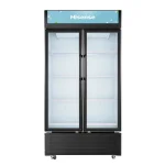 REFRIGERATEUR HISENSE 2PORTES VITRINE NOIR 620LITRES  FL81WC