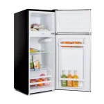 REFRIGERATEUR DESKA BAR 2PORTES NOIR GRIS TM110DK