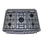 CUISINIERE ELACTRON 5FEUX 90X60 INOX EL6090