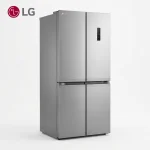 REFRIGERATEUR LG SIDE BY SIDE 4PORTES 434LITRES INVERTER GRIS GCFB41 FPLAM