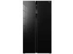 REFRIGERATEUR FINIX SIDE BY SIDE 2PORTES 660LITRES DEFROST NOIR FIN660