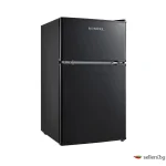 REFRIGERATEUR KUMTEL 2PORTES 87LITRES NOIR HTMF90EB