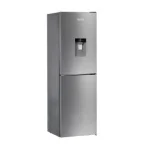 REFRIGERATEUR SOLSTAR COMBINE 4TIROIRS 253LITRES AVEC FONTAINE SILVER FRF338BDINVSS