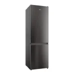 REFRIGERATEUR HAIER COMBINE 3TIROIRS 35OLITRES NOIR GRIS NOS FROST HRF390BS