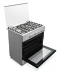 CUISINIERE HAIER 5FEUX 90X60 A GAZ GRIS HCR6050EGS2