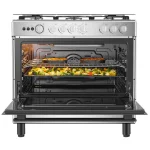 CUISINIERE HISENSE 5FEUX 90X60 A GAZ GRIS HFG90335RX