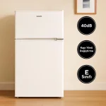 REFRIGERATEUR KUMTEL 2PORTES 87LITRES BLANC HTMF90EW